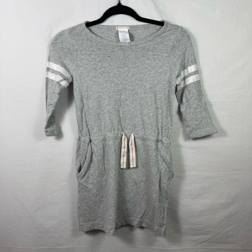 Crewcuts Gray Long Sleeve Dress Girls Size 10